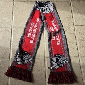 Chicago Blackhawks winter Scarf NFL FOCO Native American logo